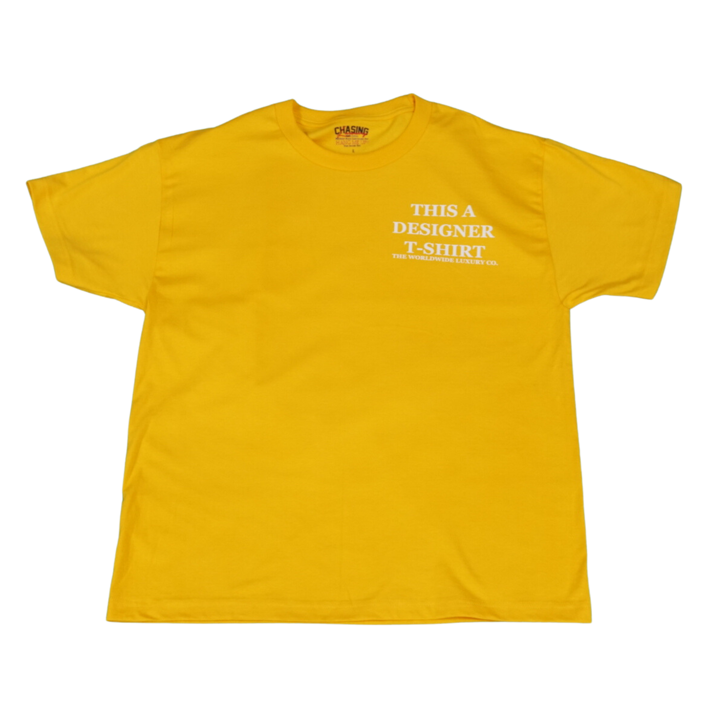 Designer T-Shirt - Yellow