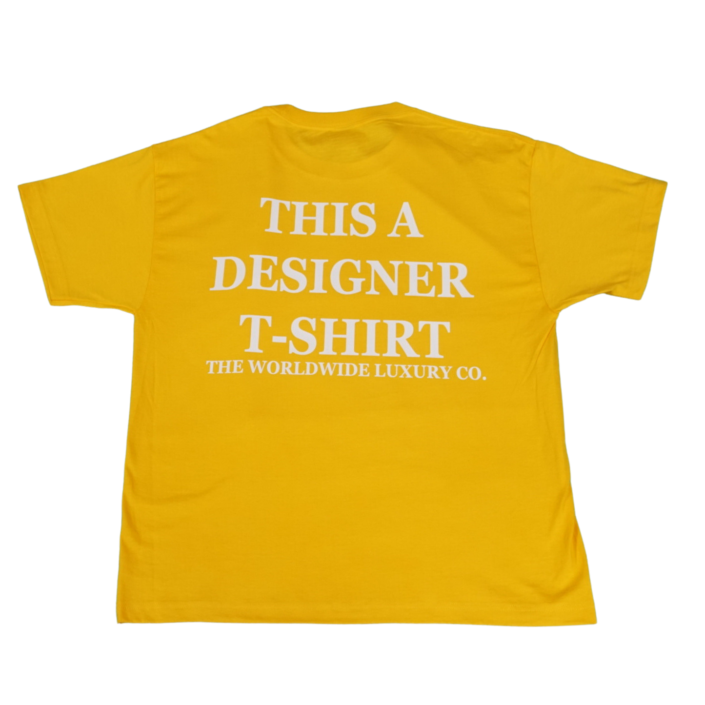 Designer T-Shirt - Yellow